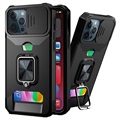 Multifunctional 4-in-1 iPhone 11 Pro Hybrid Case - Black