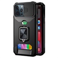 Multifunctional 4-in-1 iPhone 11 Pro Hybrid Case - Black