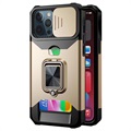 Multifunctional 4-in-1 iPhone 12 Pro Max Hybrid Case - Gold