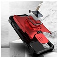 Multifunctional 4-in-1 iPhone 12/12 Pro Hybrid Case - Red