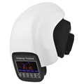 Multifunctional Electric Knee Massager with Digital Display - White