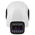 Multifunctional Electric Knee Massager with Digital Display - White