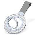 Multifunctional Magnetic Ring Holder w. Strap - White