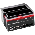 Multifunctional USB 2.0 to SATA/IDE Docking Station - Black