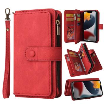 Multipurpose Series iPhone 14 Max Wallet Case - Red