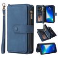 Multipurpose Series iPhone 14 Pro Wallet Case - Blue