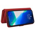 Multipurpose Series iPhone 14 Pro Wallet Case - Red