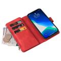 Multipurpose Series iPhone 14 Pro Wallet Case - Red