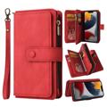 Multipurpose Series iPhone 14 Wallet Case - Red