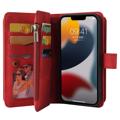 Multipurpose Series iPhone 14 Wallet Case - Red