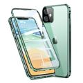 iPhone 11 Magnetic Case with Tempered Glass - Green