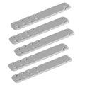 MyGuard Neck Holding Clip for Respirator Masks - 5Pcs. - Grey
