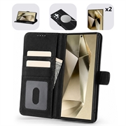 Samsung Galaxy S24 Ultra MyTPhone CardMate Leather Wallet Case - Black