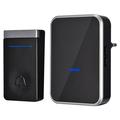 N193 Self-Powered Wireless Doorbell - 433MHz - Black
