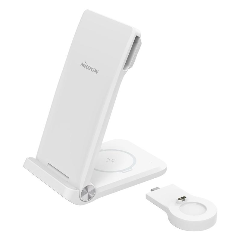 NILLKIN 3in1 Wireless Charger Folding Charging Stand with Garmin
