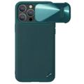 Nillkin CamShield S iPhone 14 Pro Leather Coated Case - Green