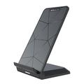 NILLKIN PRO Qi Standard Double Coil Vertical Fast Wireless Charger Stand for iPhone Samsung etc.