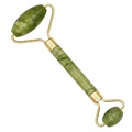 Natural Jade Massage Roller with Gua Sha Face Scraper