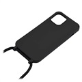 Necklace Series iPhone 12 Mini TPU Case - Black