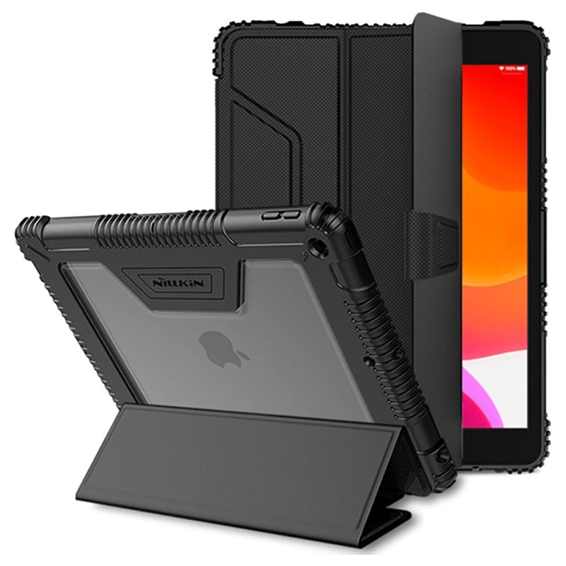 Nillkin Bumper iPad 10.2 2019/2020 Smart Folio Case Black / Transparent