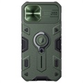 Nillkin CamShield Armor iPhone 12/12 Pro Hybrid Case - Green