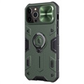 Nillkin CamShield Armor iPhone 12/12 Pro Hybrid Case - Green