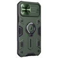 Nillkin CamShield Armor iPhone 12/12 Pro Hybrid Case - Green