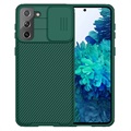 Nillkin CamShield Pro Samsung Galaxy S21 5G Hybrid Case - Green