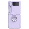 Nillkin CamShield Silky Samsung Galaxy Z Flip4 Silicone Case - Purple