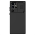 Nillkin CamShield Silky Samsung Galaxy S22 Ultra 5G Hybrid Case - Black