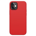 Nillkin Flex Pure iPhone 12 mini Liquid Silicone Case - Red