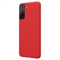 Nillkin Flex Pure Samsung Galaxy S21+ 5G Liquid Silicone Case - Red