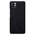 Nillkin Qin Xiaomi Redmi Note 11T 5G/Poco M4 Pro 5G Flip Case - Black