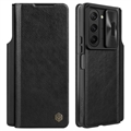 Samsung Galaxy Z Fold5 Nillkin Qin Pro Flip Case - Black