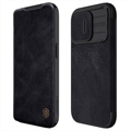 iPhone 15 Pro Max Nillkin Qin Pro Flip Case - Black