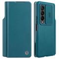 Nillkin Qin Pro Samsung Galaxy Z Fold4 5G Flip Case - Green