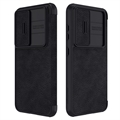 Nillkin Qin Pro Series Samsung Galaxy S23+ 5G Flip Case - Black