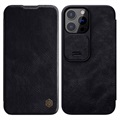 Nillkin Qin Pro Series iPhone 13 Pro Flip Case - Black