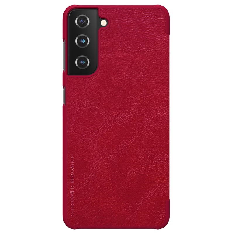 Nillkin Qin Series Samsung Galaxy S21 5g Flip Case Red Nillkin Qin Series Samsung Galaxy S21 5g Flip Case Red