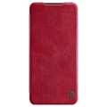 Nillkin Qin Series Samsung Galaxy A13 5G Flip Case - Red