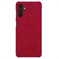 Nillkin Qin Series Samsung Galaxy A13 5G Flip Case - Red