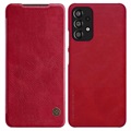 Nillkin Qin Series Samsung Galaxy A33 5G Flip Case - Red
