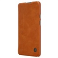 Nillkin Qin Series OnePlus 9 Flip Case - Brown