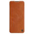 Nillkin Qin Series Samsung Galaxy M53 Flip Case - Brown