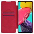 Nillkin Qin Series Samsung Galaxy M53 Flip Case - Red