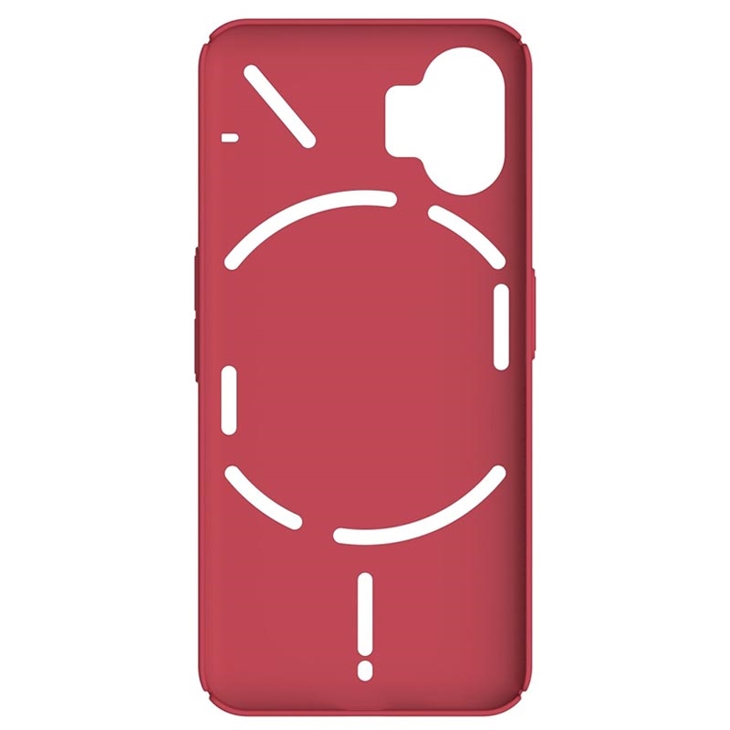 For Nothing Phone 2 NILLKIN Frosted Shield Funda protectora para teléfono  (Rojo)