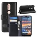 Nokia 4.2 Elegant Series Wallet Case - Black