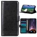 Nokia C31 Wallet Case with Magnetic Closure - Black