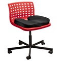 Non-Slip Orthopedic Office Chair Seat Cushion - Black