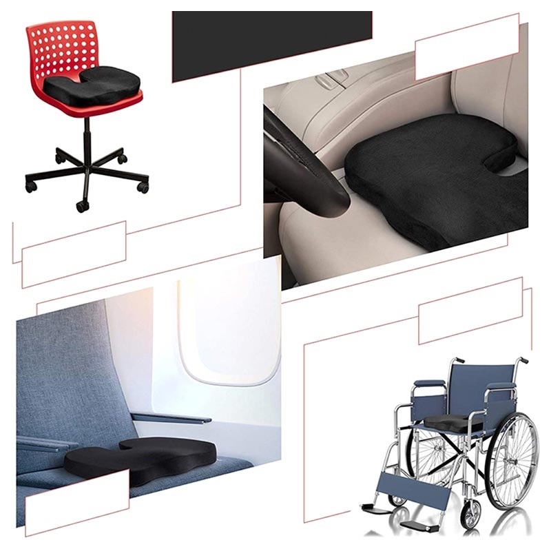  Seat Cushion for Office Chair, Non-Slip Chair Seat